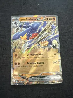 Pokemon TCG Destined Rivals Cynthia's Garchomp EX 104/182 - Image 1