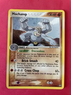 Pokemon TCG English Card ex Power Keepers Machamp 11/108 Holo Rare - Image 1