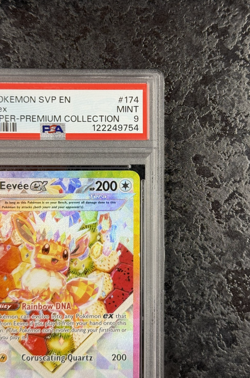 2025 Pokemon Svp En Eevee ex Pre Super-Premium Collection #174 Mint Gem💎 PSA 9 - Image 2