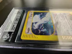 2003 Pokemon Aquapolis Crystal Lugia #149/147 BGS 8.5 NM-MT+ Subgrades - Image 4