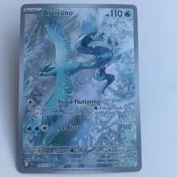 Pokemon Journey Together Articuno 161/159 Illustration Rare NM - Image 1