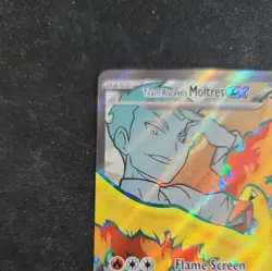 Pokemon TCG Team Rockets Moltres EX Destined Rivals 208/182 NearMint Condition - Image 2