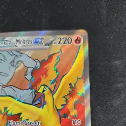 Pokemon TCG Team Rockets Moltres EX Destined Rivals 208/182 NearMint Condition - Image 3
