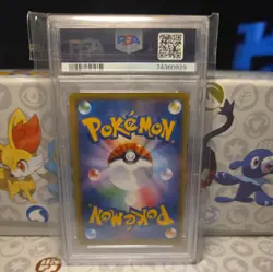 2019 POKEMON JAPANESE SUN & MOON#178 FA/TRVNT. & DSKNR. GX TAG TEAM GX PSA 9 - Image 2