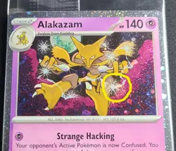Pokemon - Alakazam Holo 082/167 - With Swirl - Twilight Masquerade Promo Sealed - Image 2