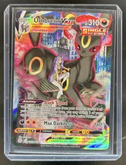 2022 Pokemon SWSH Brilliant Stars Umbreon VMAX Trainer Gallery #TG23/TG30 - Image 1