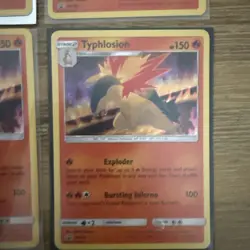 TYPHLOSION SM185 Promo SM Black Star Promos x4 play set - Image 5