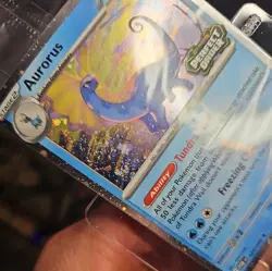 Aurorus 024/088 - Cosmo Holo Pokemon Perfect Order Stamped Promo SEALED SWIRL 🌀 - Image 3