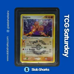 2004 POKEMON EX FIRERED & LEAFGREEN #22/112 DUGTRIO REVERSE HOLO - Image 1