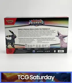 2025 POKEMON PRISMATIC EVOLUTIONS PREMIUM FIGURE COLLECTION SEALED - Image 2