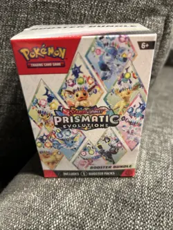 Pokemon Scarlet & Violet Prismatic Evolutions Booster Bundle Box English 2025 - Image 1