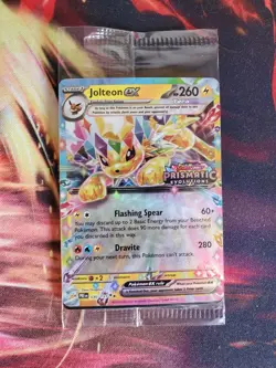 Jolteon EX 030/131 Pokemon SV: Prismatic Evolutions Stamped Promo - Image 1