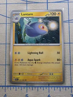 Lanturn - 021/091 - Uncommon - Regular Pokemon Card - Image 1
