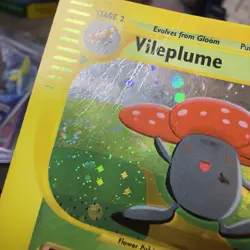 Pokemon TCG Vileplume 31/165 Holo Expedition Base Set DAMAGED CREASES - Image 5