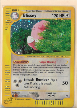 Blissey (H6) - Aquapolis (AQ) H6/H32 Holofoil Rare - D/HP - Pokemon - English - Image 1