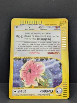 Clefable 007/165 Expedition Base Set Holo Ultra Rare Pokemon TCG Nintendo LP - Image 4