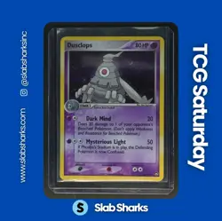 2007 POKEMON EX POWER KEEPERS MIND GAME THEME DECK #14/108 DUSCLOPS HOLO - Image 1