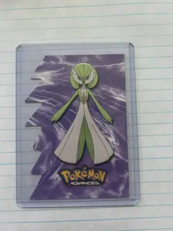 GARDEVOIR 2003 Topps Pokemon Advanced Embossed Evolution Die Cut#12/18 RARE! VG+ - Image 1