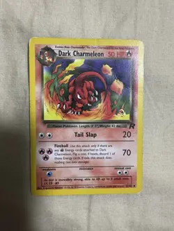 Dark Charmeleon 32/82 Pokemon Team Rocket W Stamp Promo MP - Image 1
