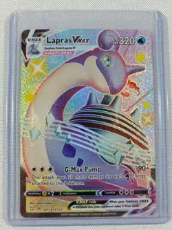 Pokemon TCG - Shiny Lapras VMAX SV111/SV122 Shiny Full Art - Shining Fates - NM - Image 2