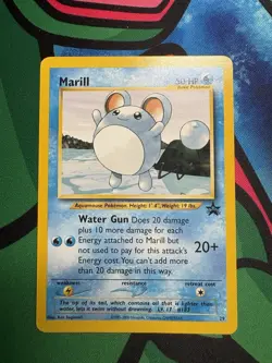 Pokemon TCG Marill Black Star Promos 29 Regular Promo LP Wizards WOTC - Image 1