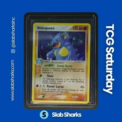 2004 POKEMON EX FIRERED & LEAFGREEN #9/112 NIDOQUEEN HOLO - Image 1
