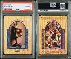 1996-97 Upper Deck UD3 - Hardwood Prospects Kobe Bryant #19 PSA 10 (RC) - Image 3