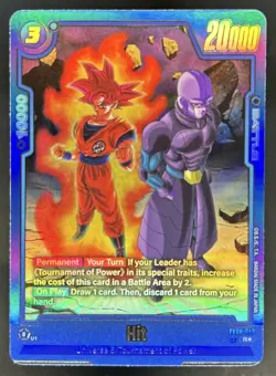 2025 Dragon Ball Super Fusion World Hit Saiyan's Pride Alternate Art #FB08-040 - Image 1