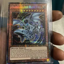 *** HEART OF THE BLUE-EYES *** 1ST EDITION STARLIGHT RARE MP25-EN013 YUGIOH! - Image 1