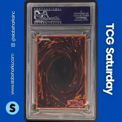 2002 YU-GI-OH! MAGIC RULER 1ST EDITION #MRL-000 BLUE-EYES TOON DRAGON PSA 9 - Image 2