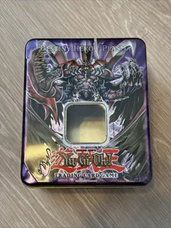 YUGIOH 2007 DESTINY HERO PLASMA COLLECTABLE TIN! EMPTY - Image 1