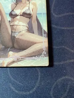 Goddess Story Hancock Black Bikini Thick Card Waifu Doujin One Piece Full Art - Image 4