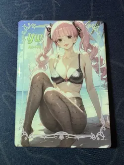 Goddess Story Perona Black Bikini Thick Card Waifu Doujin One Piece Full Art - Image 1