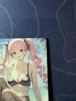 Goddess Story Perona Black Bikini Thick Card Waifu Doujin One Piece Full Art - Image 3