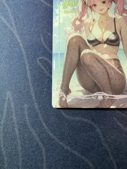 Goddess Story Perona Black Bikini Thick Card Waifu Doujin One Piece Full Art - Image 4