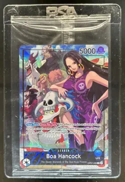 2024 One Piece 500 Years Boa Hancock PSA Magazine Exclusive Leader #OP07-038 - Image 1