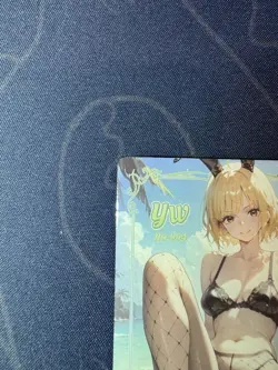 Goddess Story Carrot Black Bikini Thick Card Waifu Doujin One Piece Full Art - Image 2