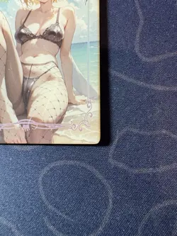 Goddess Story Carrot Black Bikini Thick Card Waifu Doujin One Piece Full Art - Image 4