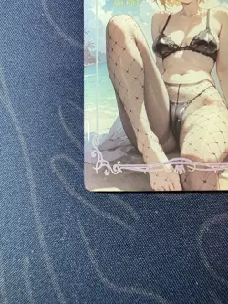 Goddess Story Carrot Black Bikini Thick Card Waifu Doujin One Piece Full Art - Image 5