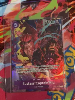 One Piece Eustass "Captain" Kid Alt Art OP05-074 Awakening of the New Era - Image 1