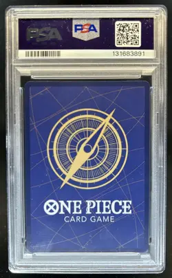 2025 One Piece Royal Blood OP10 Rebecca Super Rare #OP10-058 PSA 10 GEM MINT - Image 2