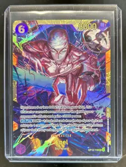 2026 One Piece Adventure on Kami's Island Enel Secret Rare #OP15-118 - Image 1