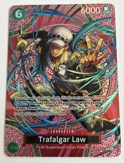 One Piece Card Game Trafalgar Law SP (OP15) - OP13-031 Perfect Condition Holo - Image 1