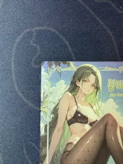 Goddess Story Monet Black Bikini Thick Card Waifu Doujin One Piece Full Art - Image 2