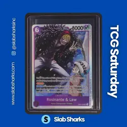 2026 ONE PIECE EB04 THE AZURE SEA'S SEVEN #EB04-038 ROSINANTE & LAW SR - Image 1