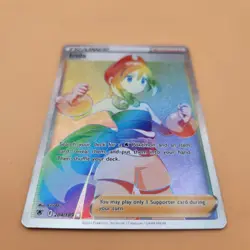 Pokemon TCG Irida 204/189 Astral Radiance Holo Secret Rare Rainbow Rare - Image 3