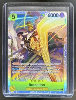 2026 One Piece Adventure on Kami's Island Borsalino Super Rare #EB04-058 - Image 1