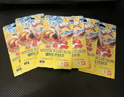Lot Of 6 - One Piece - OP-15 (Adventure On Kami's Island) Sleeved Booster Pack - Image 1