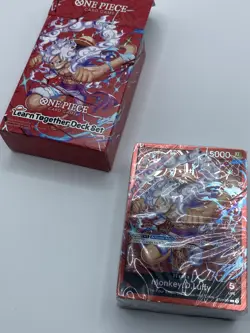 One Piece Learn Together Luffy Deck ST21-001 Sealed - Image 2