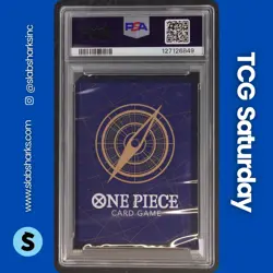 2025 ONE PIECE FIST OF DIVINE SPEED #OP09-005 SILVERS RAYLEIGH SP ALT ART PSA 10 - Image 2